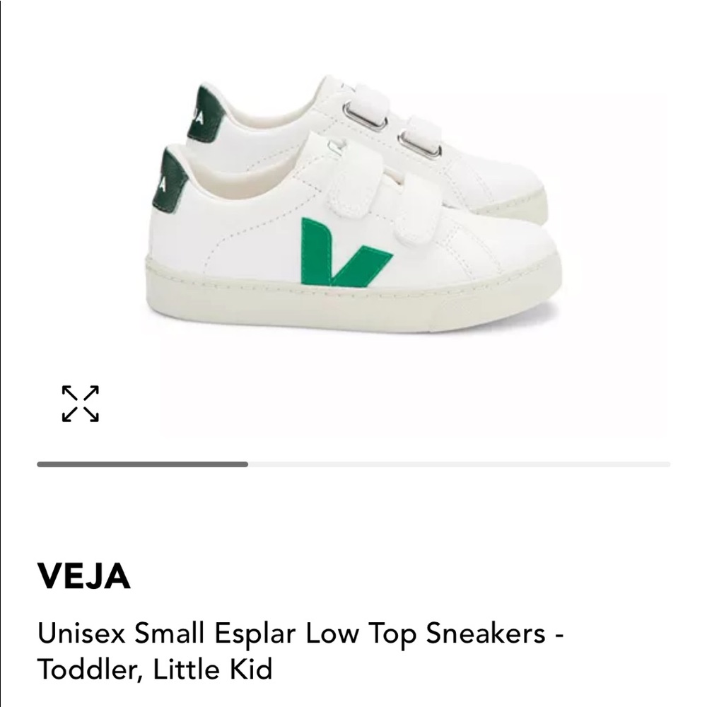 Veja Toddler Leather Sneakers